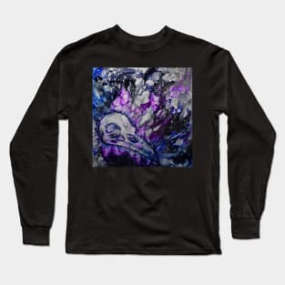 Bird Skull Long Sleeve T-Shirt